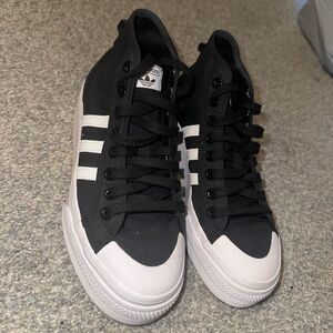 Platform adidas nizza, women’s size 7.5